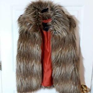 Jack faux fur vest